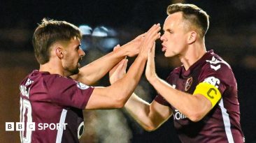 Hearts' next five games