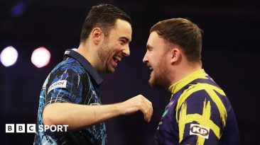 Luke Humphries and Luke Littler