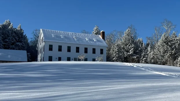 My Favorite Airbnb: A Cozy Vermont Farmhouse With a Fireplace & Sledding Hills