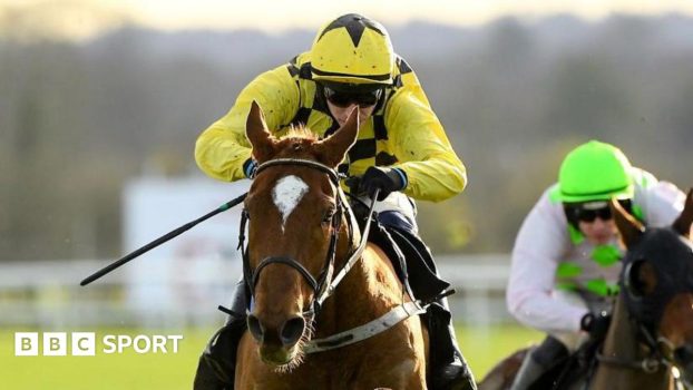 Paul Townend  on board State Man at the 2022 Punchestown Festival.