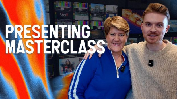 Clare Balding and Max Balegde