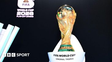 The original Fifa World Cup trophy