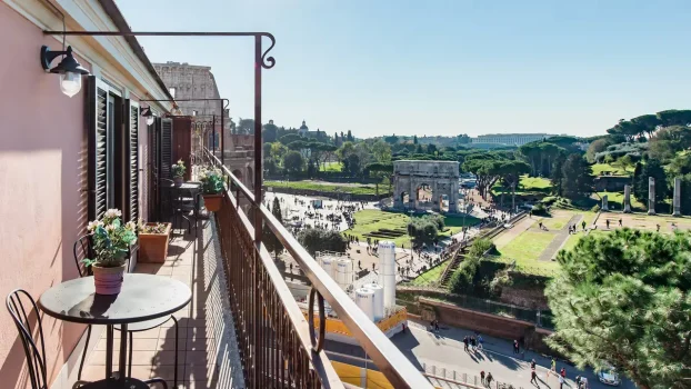 7 Rome Airbnbs Where You Can Wake Up to Views of the Colosseum