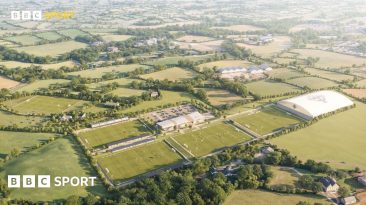 A concept image of the proposed site at Galgorm