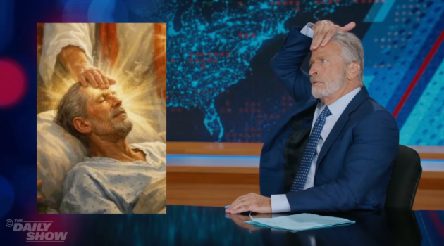 Jon Stewart On Trump's AI Jesus Photo, Vatican Spat & Orbán's Defeat