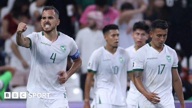 Bolivia's players are left disappointed against Iraq