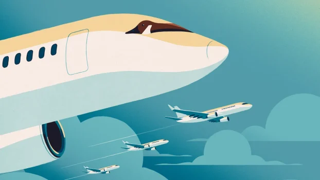 Why Planes Flying Like Geese Could Cut Back on Aviation Emissions