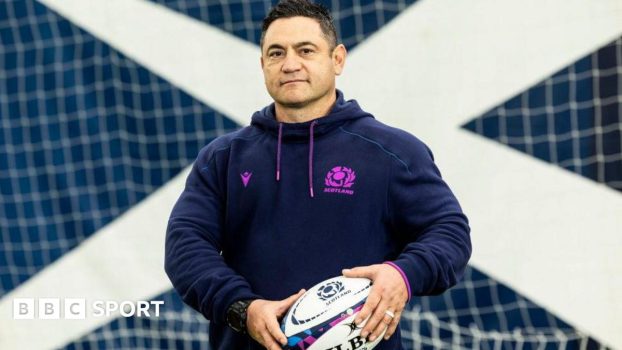 Scotland head coach Sione Fukofuka