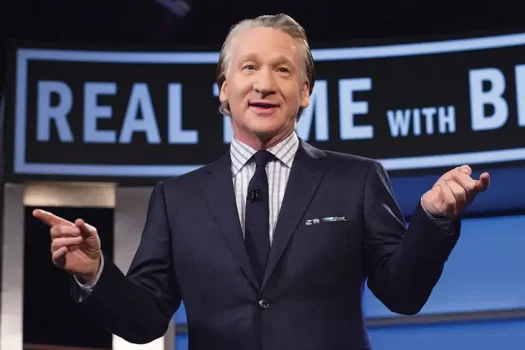 Bill Maher hosts "Real Time with Bill Maher" on HBO.