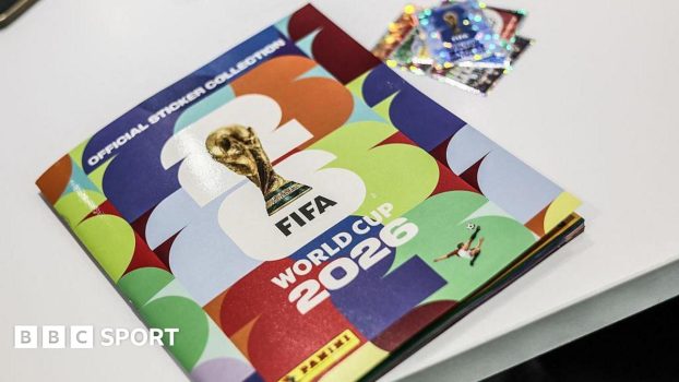 A 2026 World Cup sticker book