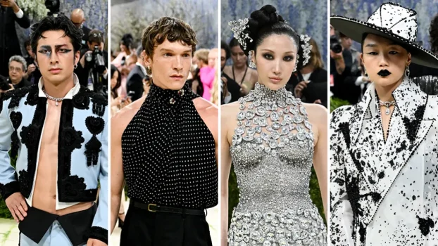 'Heated Rivalry' Duo and 'KPop Demon Hunters' Singers Debut at Met Gala